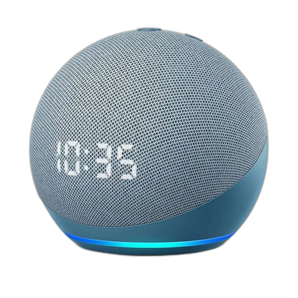 Amazon Echo Dot (4th Gen) with Clock - Smart Speaker