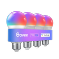 Govee RGBWW Smart LED Bulb (4 Pack)