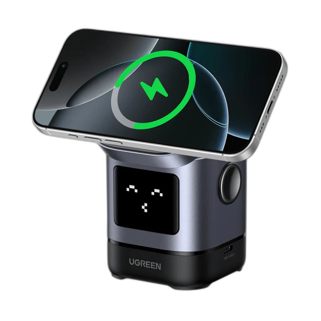 UGREEN Uno 2-in-1 Magnetic Wireless Charger 15W