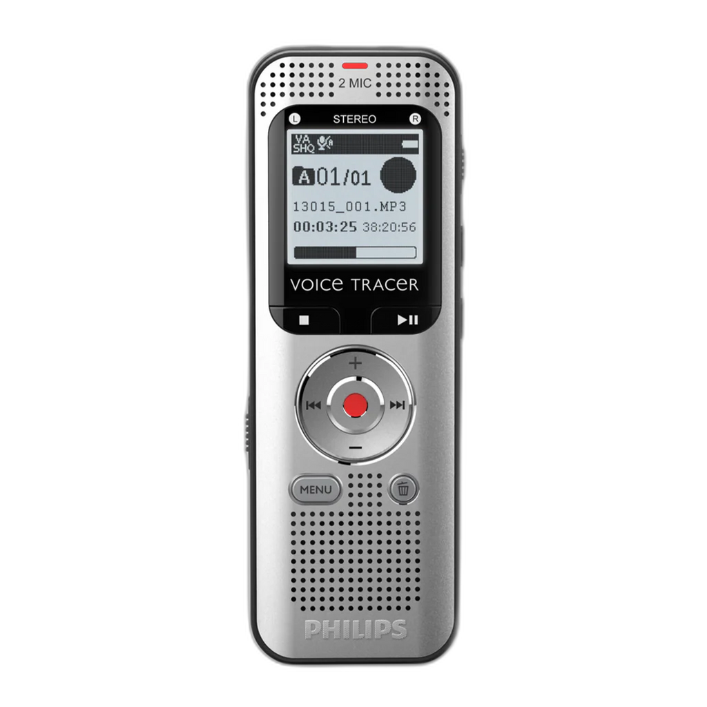 Philips VoiceTracer DVT2015 Audio Recorder