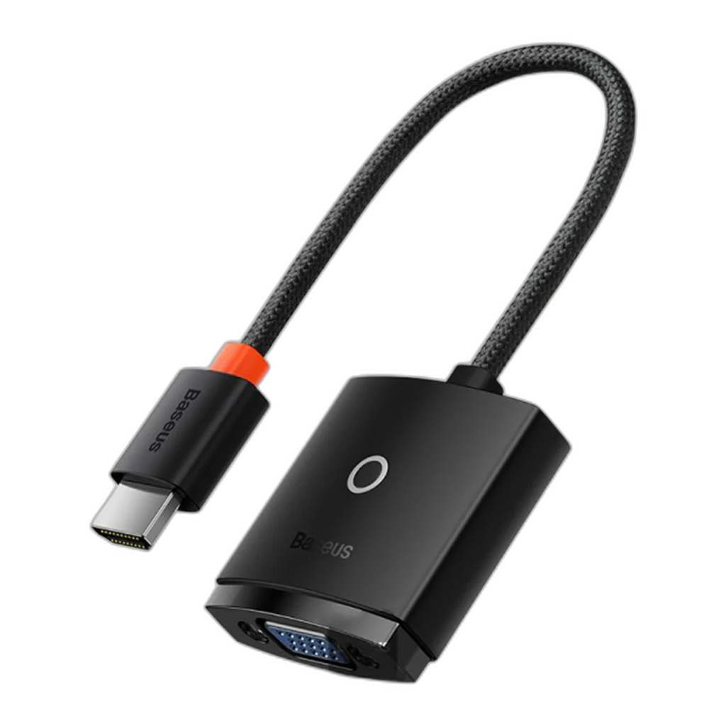 Baseus Lite Series Adapter - HDMI to VGA Black