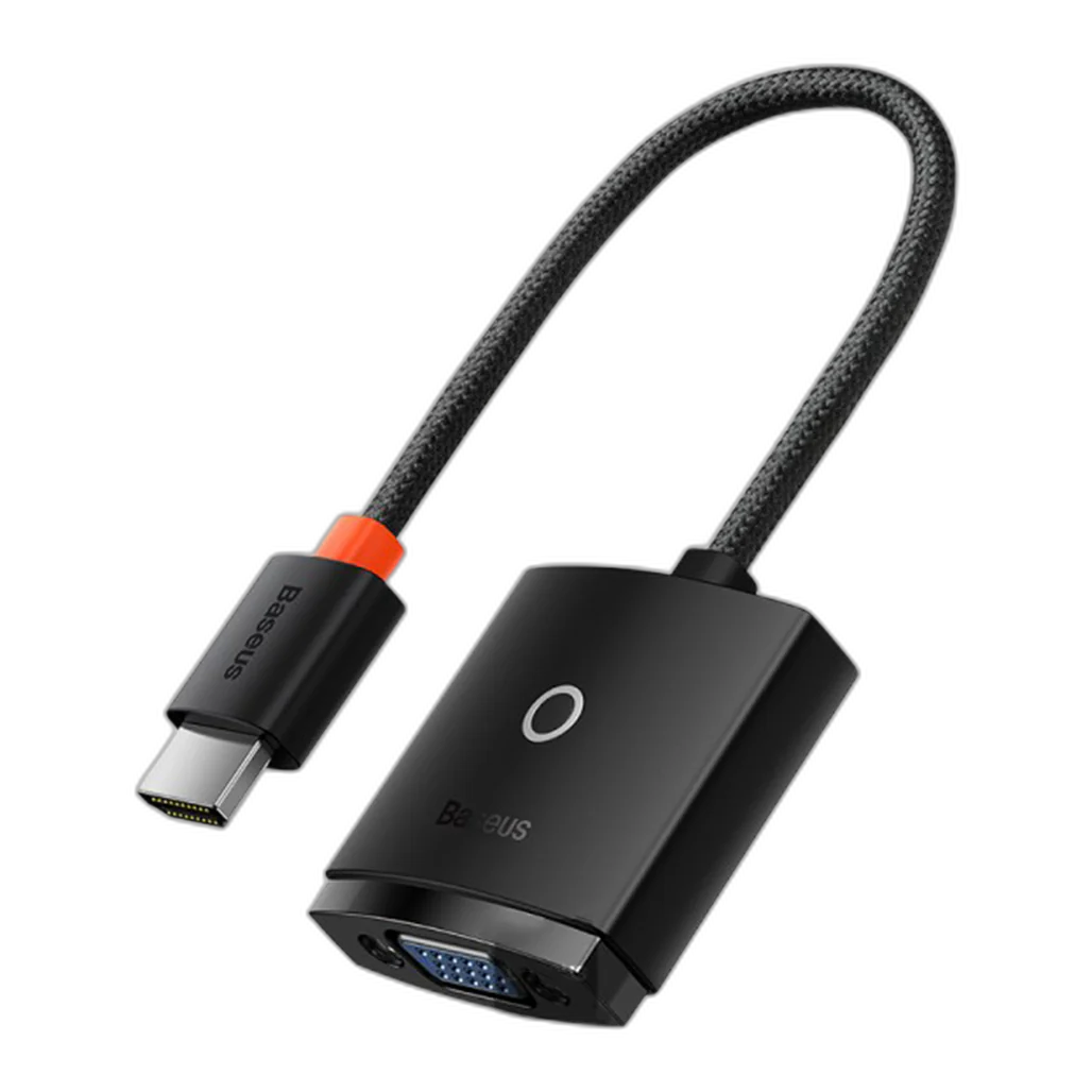 Baseus Lite Series Adapter - HDMI to VGA Black