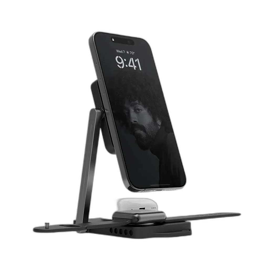 AULUMU M01 4-in-1 MagSafe Wireless Charging Station & Folding Pad