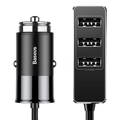 Baseus Car Charger Charging Station 5.5A Black | CCTON-01