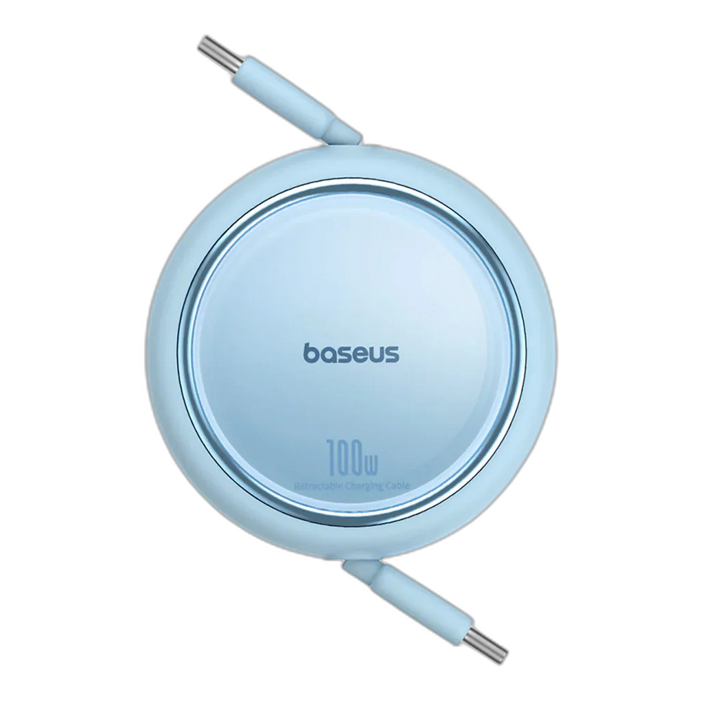 Baseus Free2Draw Mini Retractable Charging Cable C to C - White