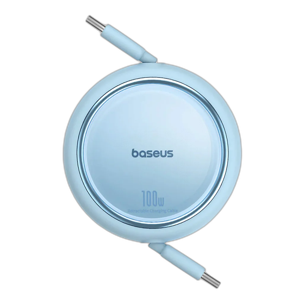 Baseus Free2Draw Mini Retractable Charging Cable C to C - White