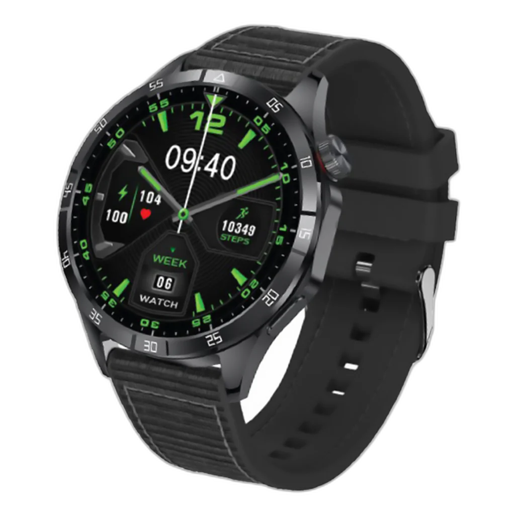 Green Lion Signature Pro - Smart Watch - GNSIGNPROSWBK - Black.
