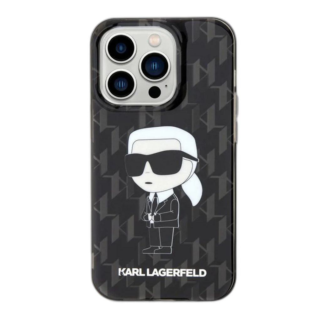 Karl Lagerfeld Liquid Glitter Hard Case for iPhone 16 Pro Max