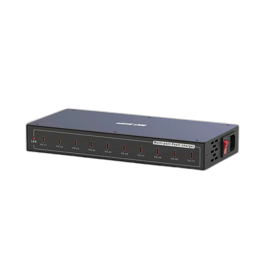 Green Lion PD Multi Ports 10 Charging Station 200W