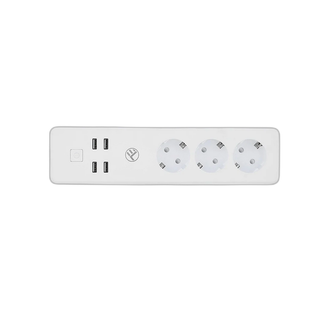 Tellur WiFi Power Strip 3 Outlets 4 USB 2200W 10A