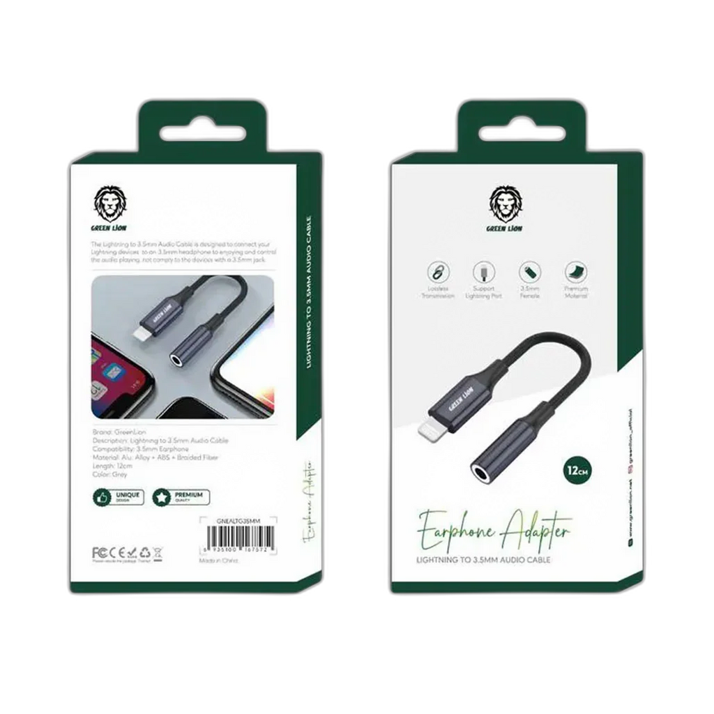Green Lion Earphone Adapter