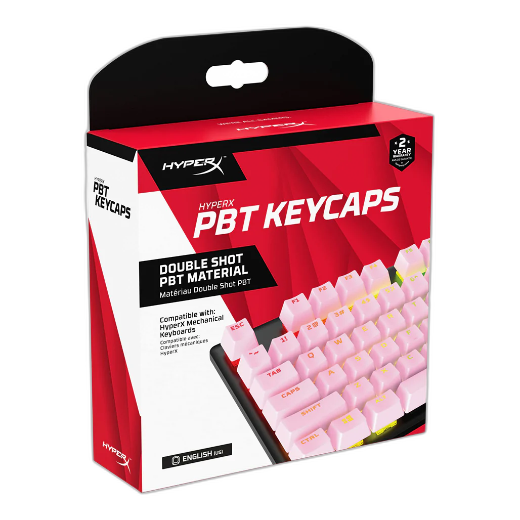 HyperX Full key Set Pink Keycaps PBT