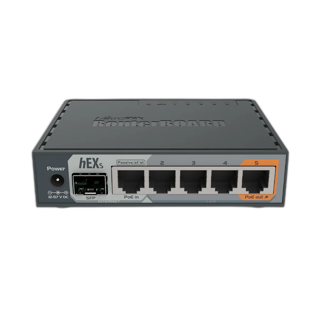 MikroTik hEX S RB760iGS 5-Port Gigabit Router