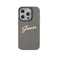 Guess IML Hard Case with Heart Logo for iPhone 16 Pro Max