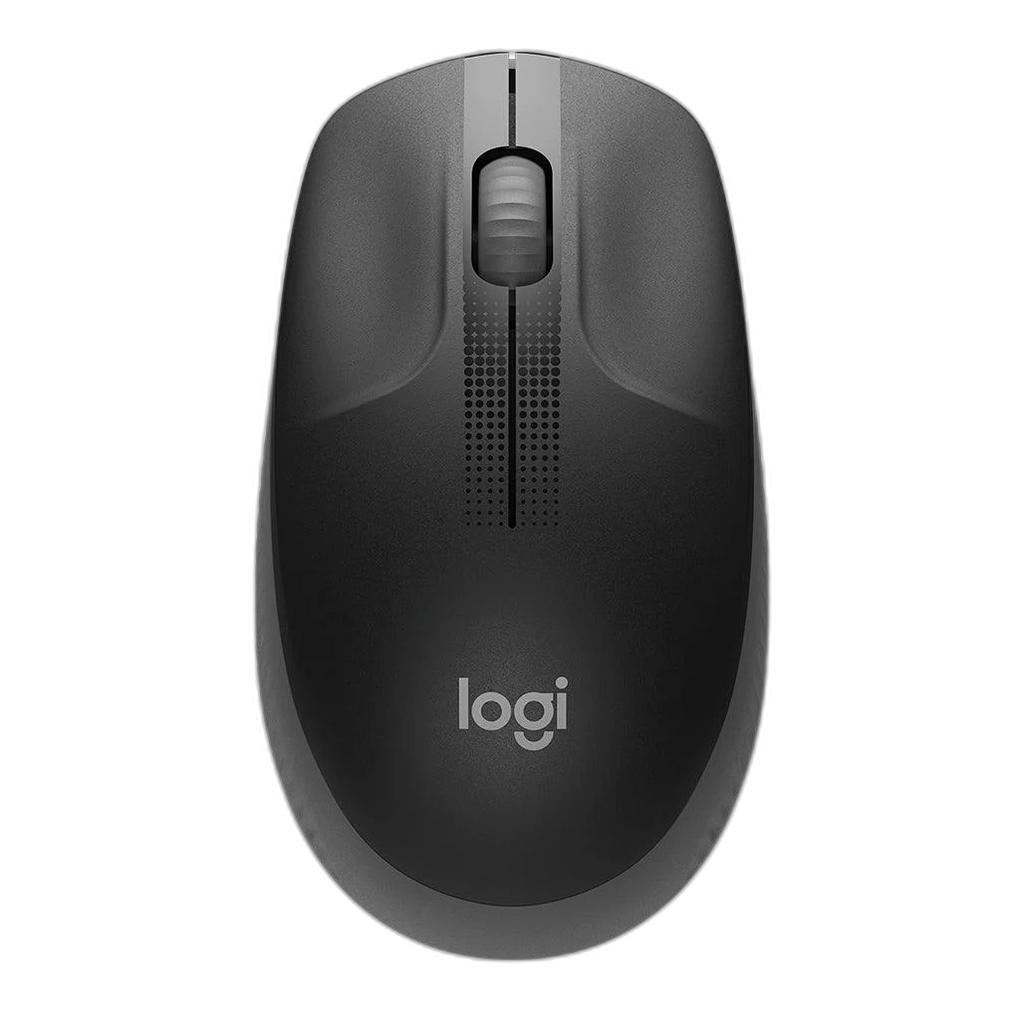Logitech M190 Wireless Mouse - Full-Size Ergonomic Design