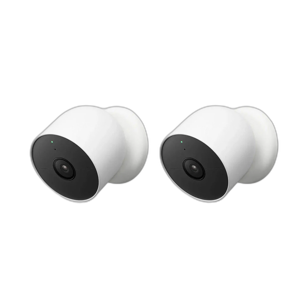 Google Nest Cam (2-Pack) Indoor/Outdoor Battery-Powered