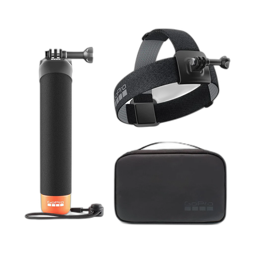 Gopro Adventure Kit The Handler, Head Strap 2.0 + Compact Case