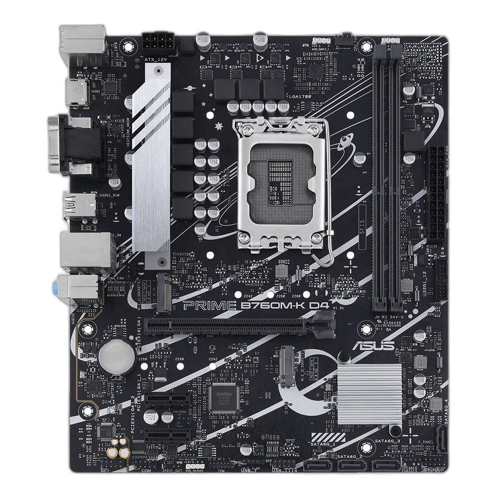 ASUS Prime B760M-K D4 Gaming Motherboard 90MB1DS0-M0EAY0