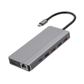 Powerology 13-in-1 USB-C Hub - Dark