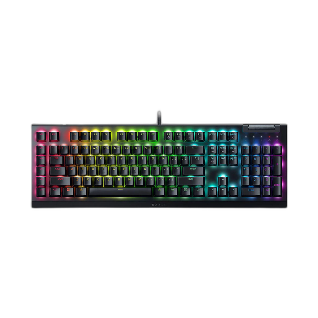 Razer BlackWidow V4 X - Wired Gaming Keyboard - Green Switch