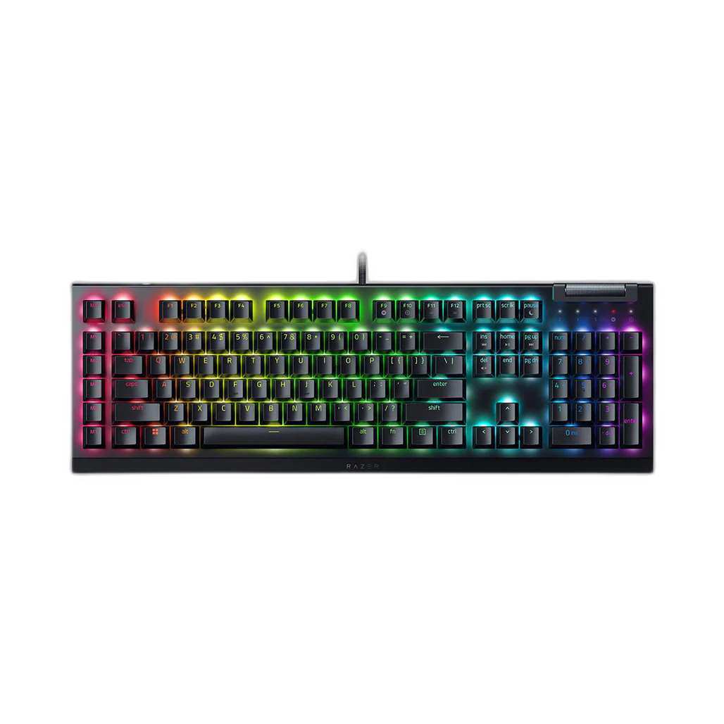 Razer BlackWidow V4 X - Wired Gaming Keyboard - Green Switch