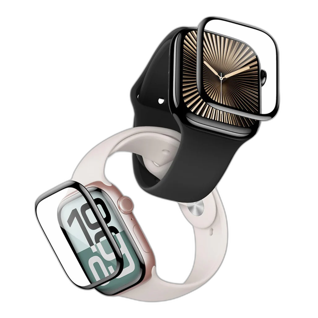 Green Lion 3D HD Glass Screen Protector For Apple Watch 41mm.