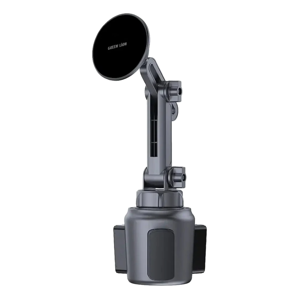 Green Lion GX-73 MagSafe Car Cup Phone Holder - Black