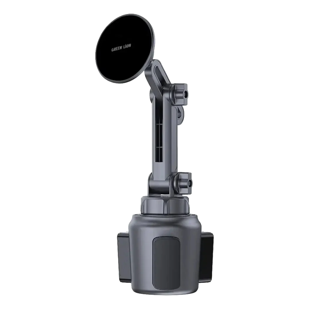 Green Lion GX-73 MagSafe Car Cup Phone Holder - Black