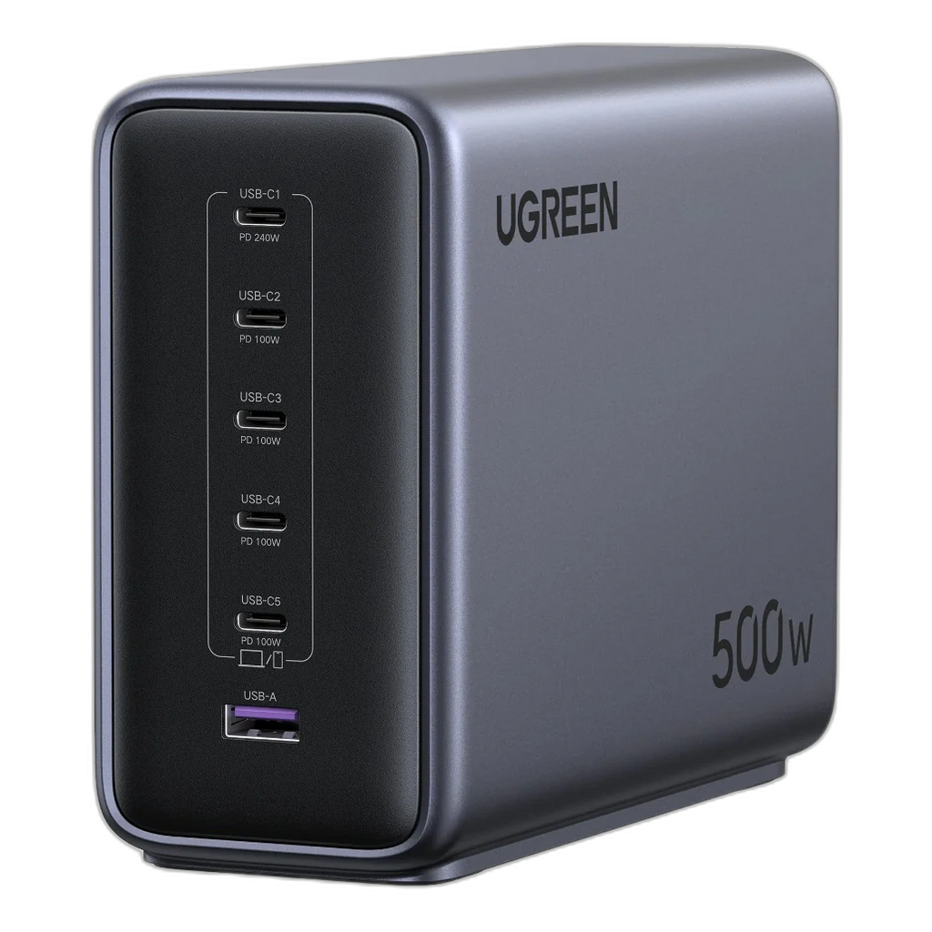 Ugreen Nexode 500W Desktop Charger - 6-Port GaN Power Station