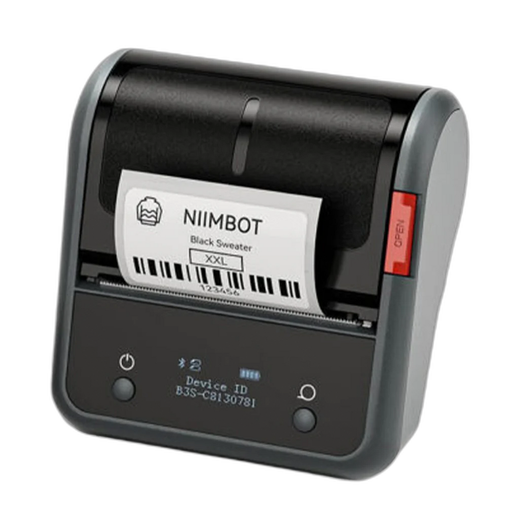 Niimbot B3S-P - 3" Portable Thermal Label Printer