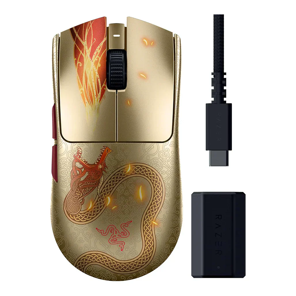 Razer Viper V3 Pro - Counter-Strike 2 Dragon Lore Wireless Gaming Mouse