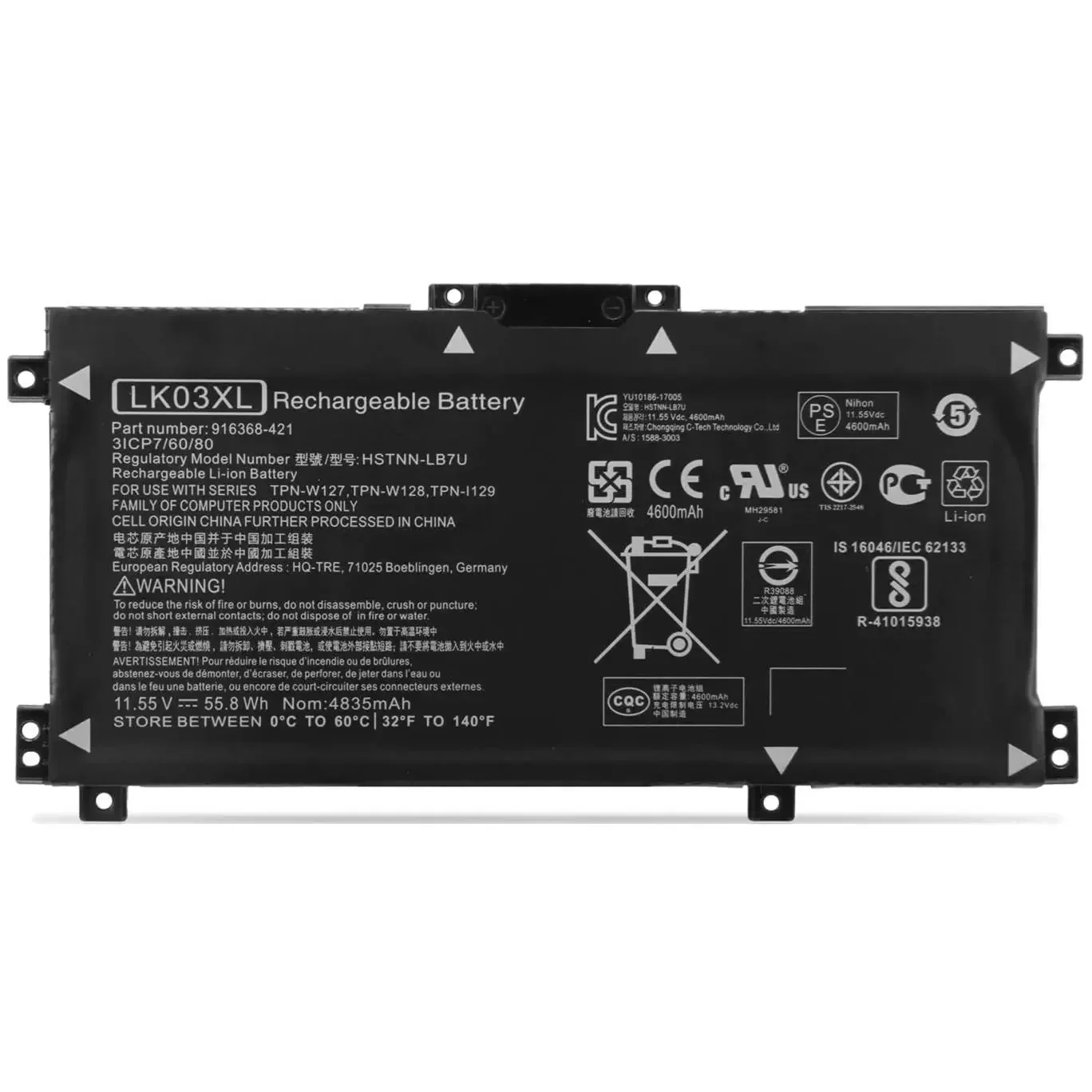 Original Cell Battery LK03XL for HP Envy x360 series