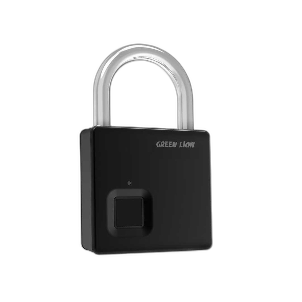 Green Lion Fingerprint Padlock