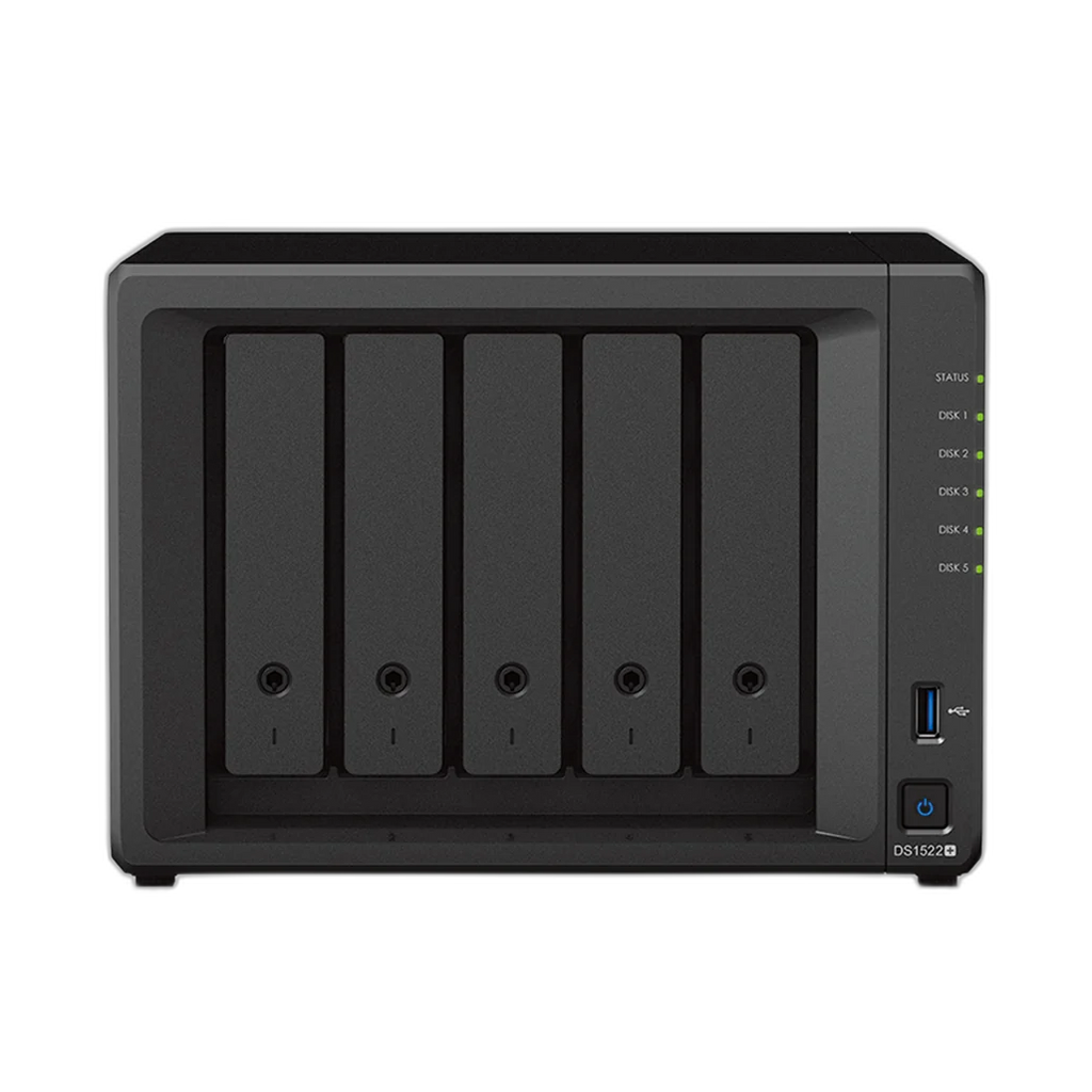 Synology DiskStation DS1522+ 5-Bay NAS Enclosure