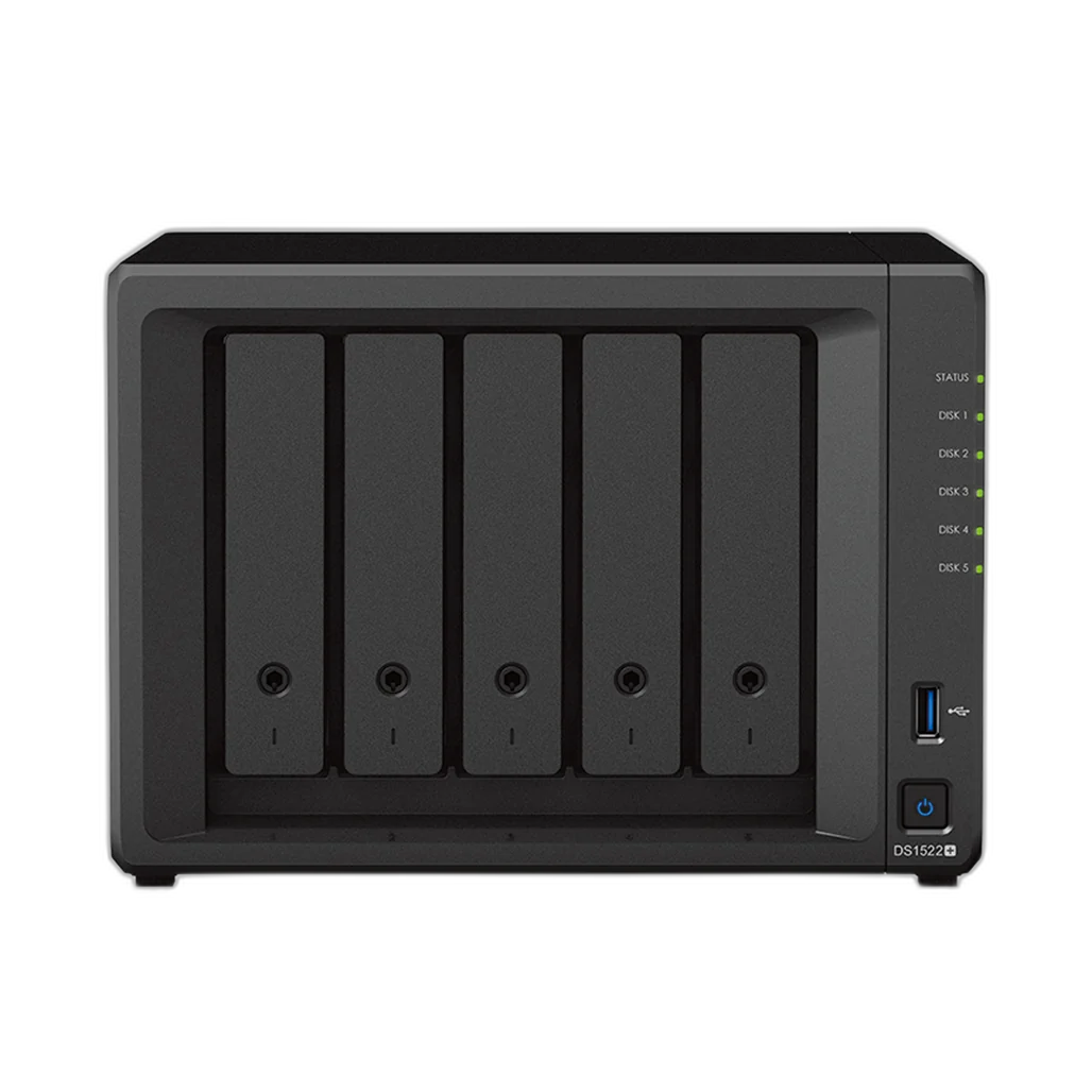 Synology DiskStation DS1522+ 5-Bay NAS Enclosure