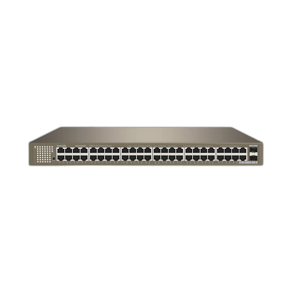 Tenda TEG1050F 48-Port Gigabit Unmanaged Switch + 2 SFP Slots