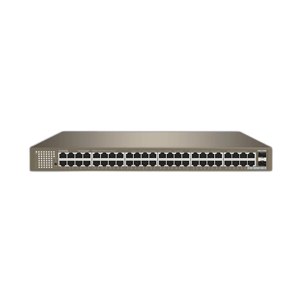 Tenda TEG1050F 48-Port Gigabit Unmanaged Switch + 2 SFP Slots