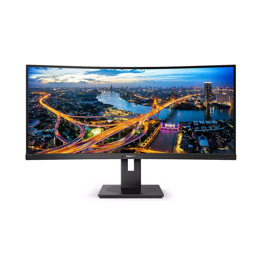 Philips 346B1C 34" Curved UltraWide LCD Monitor with USB-C
