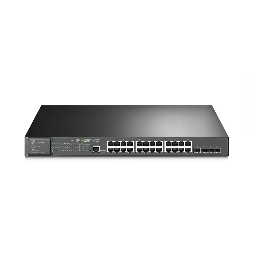 TP-Link TL-SG3428MP JetStream 28-Port Gigabit L2+ Managed Switch