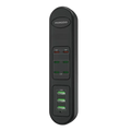 Porodo 50W Multi-Port USB Charging HUB - Black | PD-FWCH032-BK