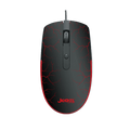 Jedel Mouse M81 Wired 1600 DPI 4 Buttons Rgb Black