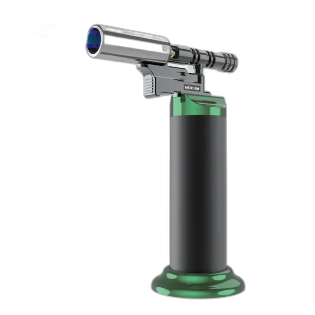 Green Lion Jet Flame Pro Windproof Refillable Lighter