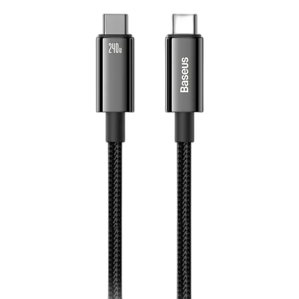 Baseus Tungsten Gold Fast Charging Data Cable C to C 240W 3m