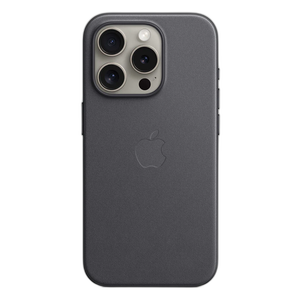 Apple iPhone 15 FineWoven Case with MagSafe - Black