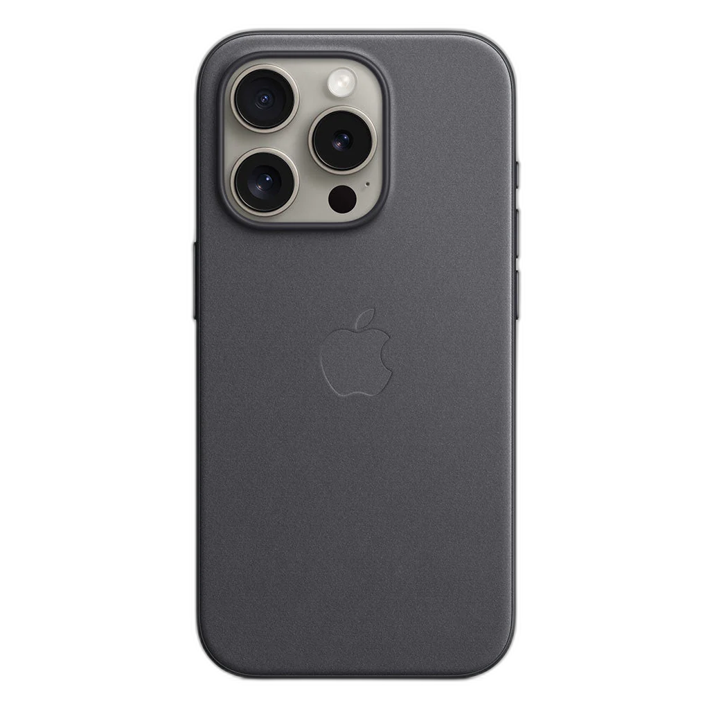 Apple iPhone 15 FineWoven Case with MagSafe - Black