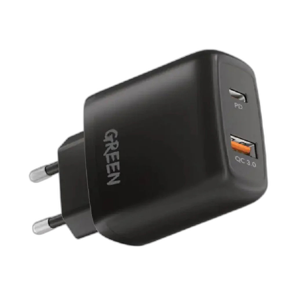 Green Lion Compact Wall Charger 20W EU Plug