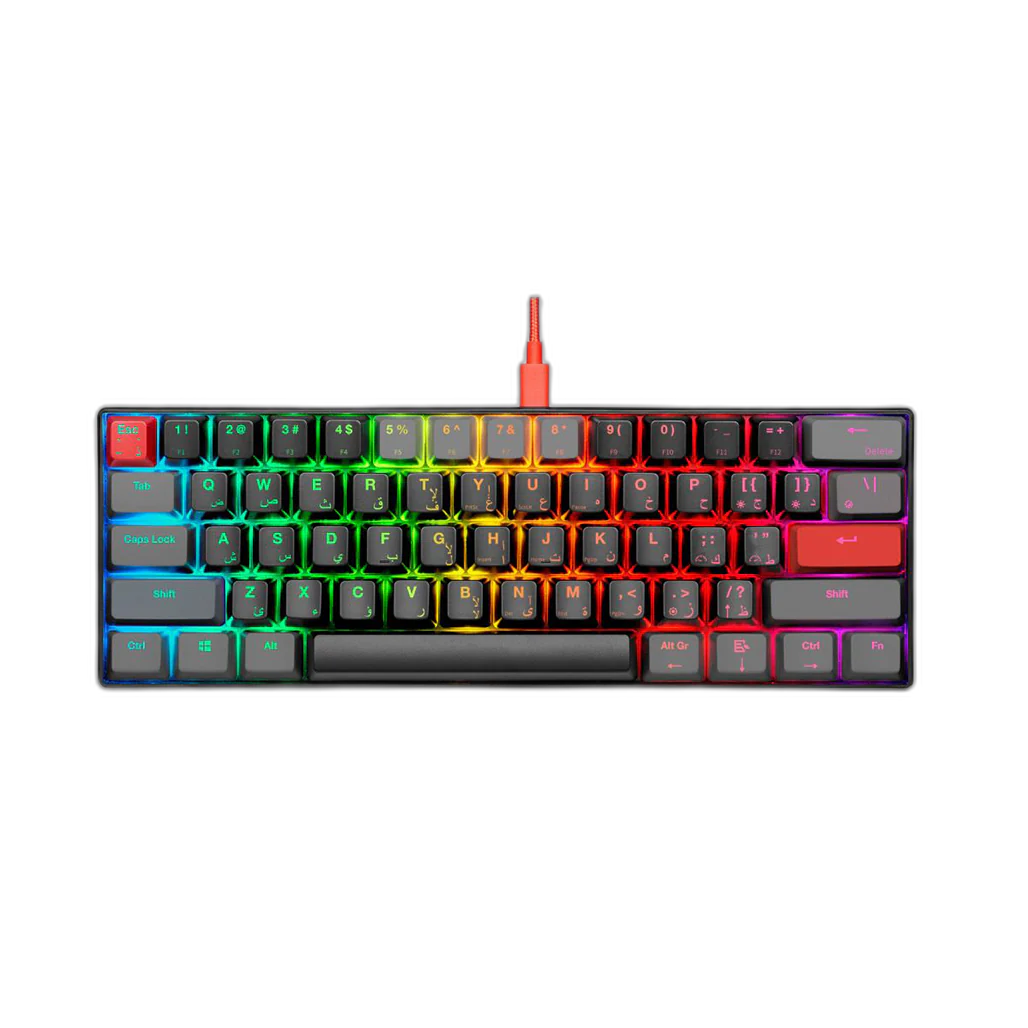 GamerTek GK60 Late Night - Mini Gaming Keyboard