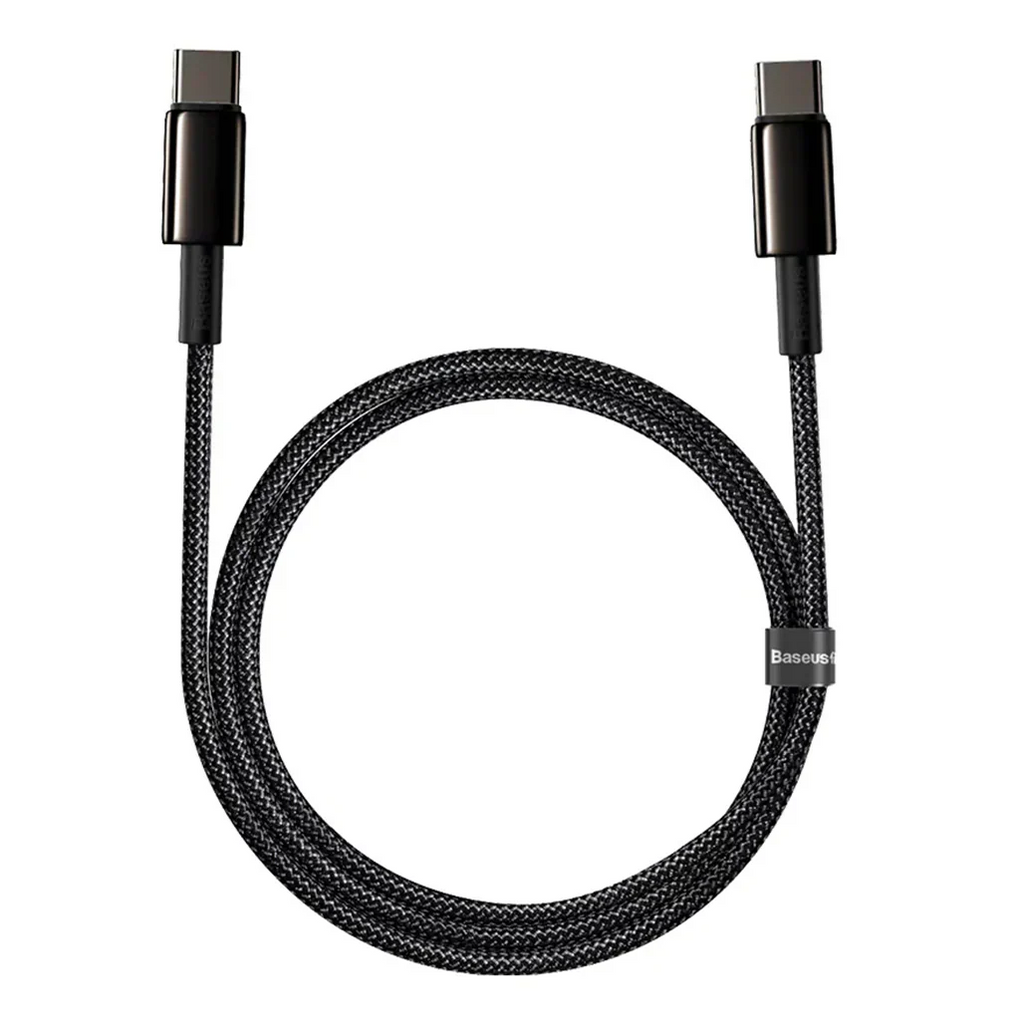 Baseus Tungsten Gold USB-C to USB-C Cable 100W 2m