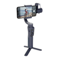 Porodo 3-Axis Ai Tracker & Light Gimbal Stabilizer