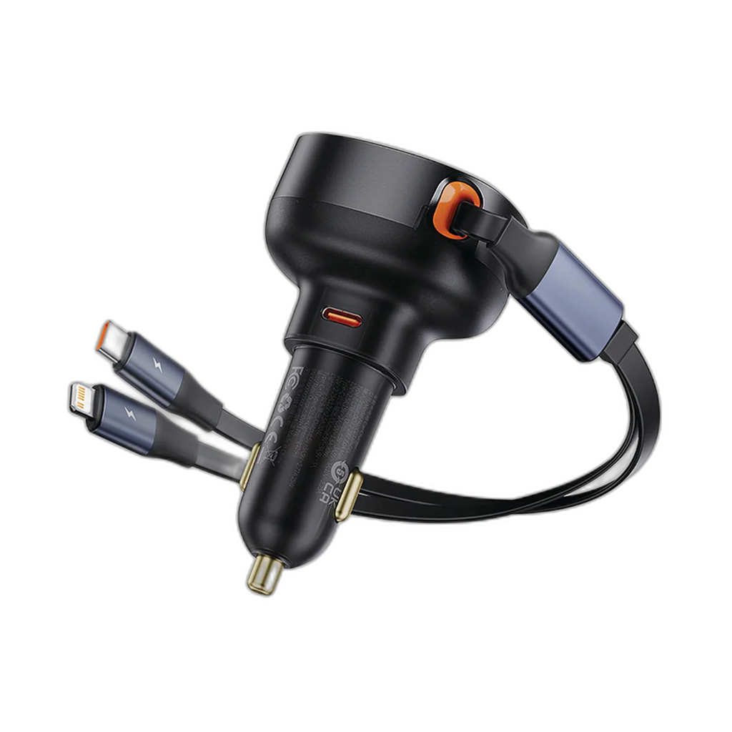 Baseus Enjoyment Pro 60W Car Charger Type-C & Lightning